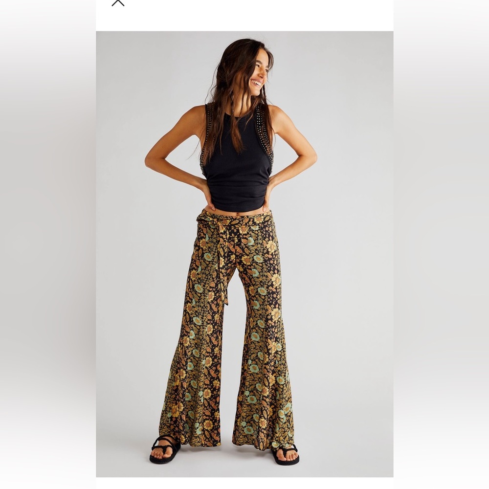Free People Boho Flare Pants NWT Small